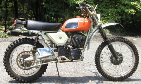 1972 was a new era for Husqvarna motorcycles. The entire series of motocross 