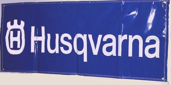 Big Vinyl Husky Banner 2' by 6'