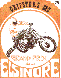 71 Elsinore Program cover